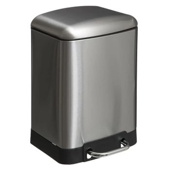 Cubo De Basura Con Tapa Y Pedal 6l