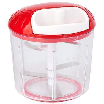 Picadora Manual De Cuerda Con Recipiente 900 Ml Cortaverduras Trituradora 5  Cuchillas Curvas Afiladas Incluye Accesorio Para Batir Mezclar con Ofertas  en Carrefour