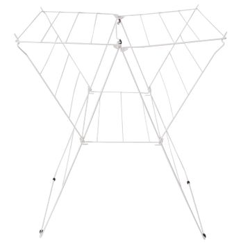 Tendedero Interior Plegable Equivale A 13m En Acero 57x65x75,5 Cm