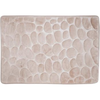 Alfombra Baño Microfibra Antideslizante Poliester 100% 40x60 Cm