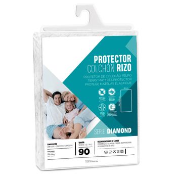 Super Mundo - Protector de Colchón Acolchado Impermeable 90x190 cm / 90x200  cm, Funda Colchón de Acolchado 190 gsm, Transpirable Antiacaros  Absorbente(Cama 90) : : Hogar y cocina