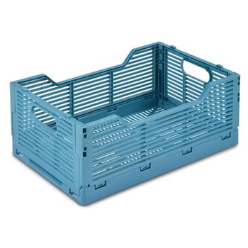 Cajas De Almacenaje De Plastico Con Asas Plegable 47.5 X 35 X 23.6 Cm con  Ofertas en Carrefour