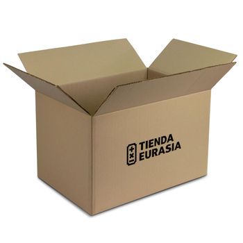 Pack 5 Cajas De Cartón Para Mudanzas, Ondulado Doble Capa, 60x40x40 Cm