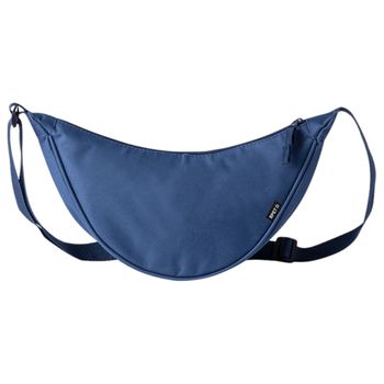 Riñonera Bandolera Unisex, Ajustable, Poliéster, 34x17x11 Cm, Azul