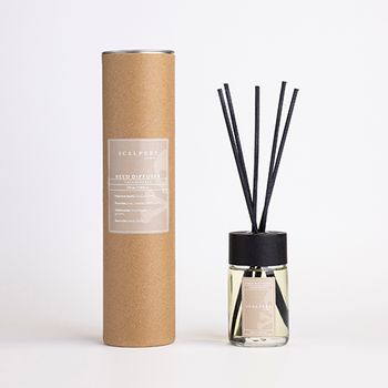 Scalpers Home | Ambientador Mikado Con Aroma A Cachemir | Ambientador Líquido De 100 Ml Con Varillas | Crea Ambientes Acogedores | Ambientadores De Hogar | Notas Exóticas De Madera