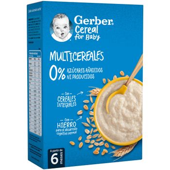 Gerber Papilla Multicereales 0% 270 Gr