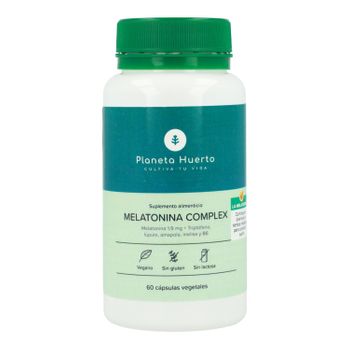 Melatonina Complex Planeta Huerto 60 Caps