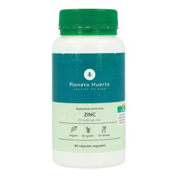 Bisglicinato De Zinc Planeta Huerto 60 Caps