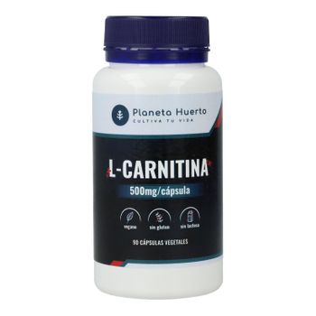 L-carnitina 500 Mg Planeta Huerto 90 Caps.