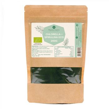 Chlorella + Spirulina En Polvo Planeta Huerto 200 G