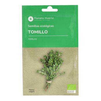 Semillas Ecológicas De Tomillo Planeta Huerto