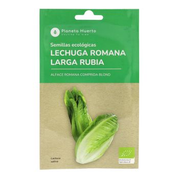 Semillas Ecológicas De Lechuga Romana Planeta Huerto