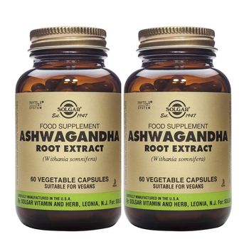 Pack 2 X Ashwagandha 60 Cápsulas Vegetales