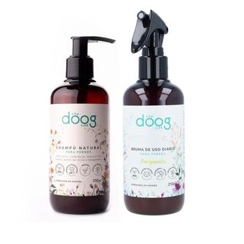 Pack Baño Bergamota Para Mascotas The Doog Life 250 Ml