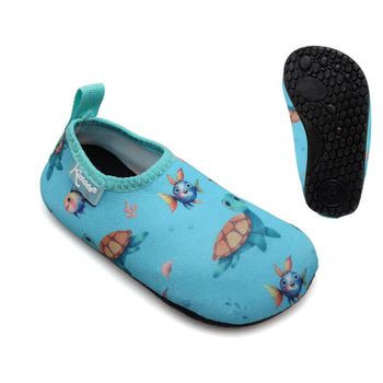 Zapato Acuatico Para Bebe Tortuga Azul De Kiokids