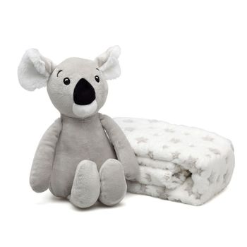 Kiokids Peluche Koala Gris Con Mantita