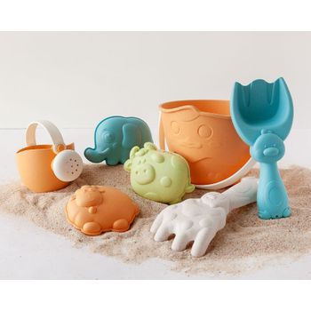 Set Cubo De Playa Animales Kiokids