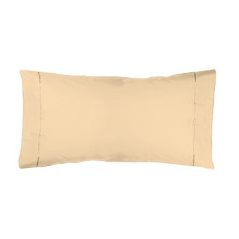 Pack De 2 Fundas De Almohada 100% Algodón 144 Hilos Color Crema Para Cama  De 90 Cm con Ofertas en Carrefour