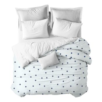 Funda Nórdica Topos Azul -  Cama90 (160x270)