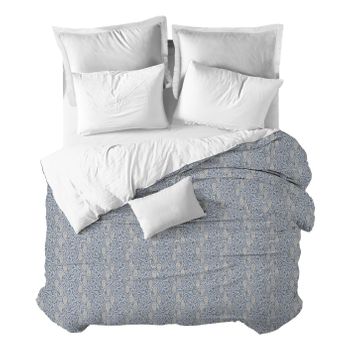 Colcha Bouti y Funda de Cojín Microfibra TUOMI HOMEWEAR Cama 90/105 cm