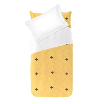 Funda Almohada Infantil Sokios Topos 45x125 Amarillo con Ofertas