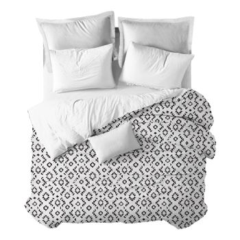 Juego De Sábanas 100% Algodón Góndola Acero Cama 150cm Donegal Collections  con Ofertas en Carrefour