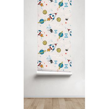 Papel Pintado Infantil Cosmos