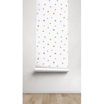 Papel Pintado Infantil Dots