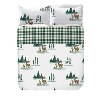 Funda Nordica Cama 105 CéSped Verde Funda Nordica 150x200 Perro Beagle  Conjuntos de Cama Estampado 3D con Cremallera Funda Nórdica Microfibra y 2