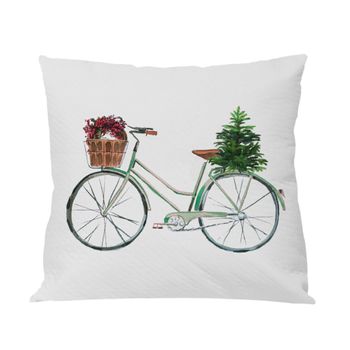 Funda Cojín Bici Xmas