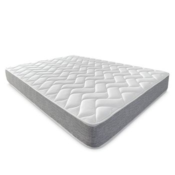 Colchón Viscoelástico Viscotec Reversible 90 X 200, Firme Y Confortable, Ergonómico, Grosor 21cm, Antiácaros, Antibacterias E Hipoalergénico