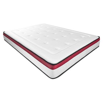 Colchon 180x190 Spring Ferme Altura 22 Cm De Funda Con Visco Y Espuma Alta  Densidad con Ofertas en Carrefour