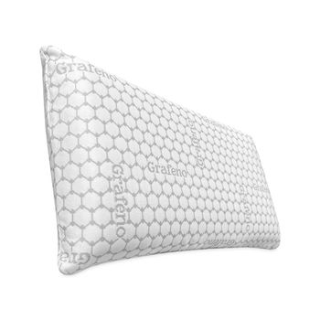 Almohada Viscoelástica 70 X 40 Cm Carbono Plus | Máximo Confort Y Excelente Adaptabilidad Con Propiedades Antiestrés