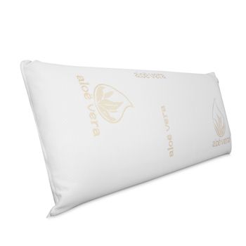 Almohada Viscoelástica 70 X 40 Cm Aloe Vera Premium | Máximo Confort Y Excelente Adaptabilidad Con Propiedades Antiestrés