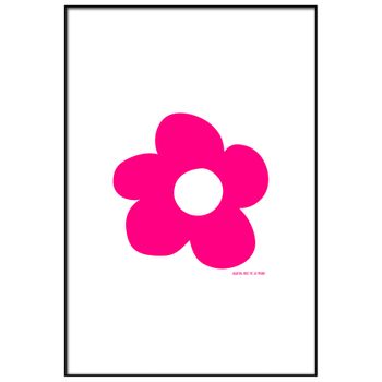 Cuadro Metacrilato Enmarcado Agatha Ruiz De La Prada Flor 35x50cm