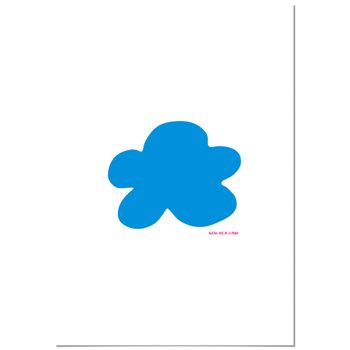 Póster Agatha Ruiz De La Prada Nube 35x50cm