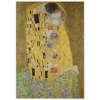 Póster Gustav Klimt 50x70cm El Beso