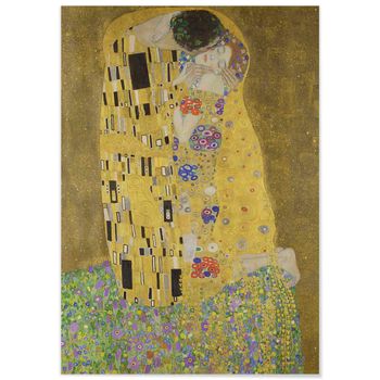 Lienzo Gustav Klimt 50x70cm El Beso