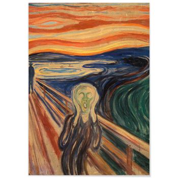 Lienzo Edvard Munch 70x100cm El Grito