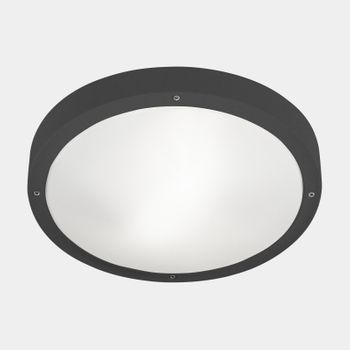 Leds·c4 Plafon Ip66 Basic E27 15w Gris Urbano