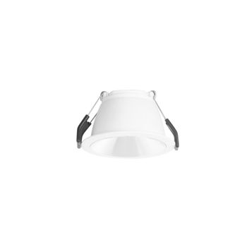 Forlight Mode - Foco Led Empotrable De Techo De 8 |9cm De Diámetro. Downlight Ojo De Buey Led 5.4w Blanco Cálido 3000k. Para Ag