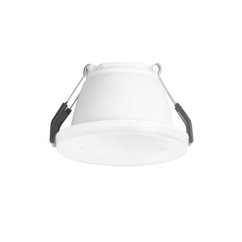 Forlight Mode - Foco Led Empotrable De Techo De 9 |1cm De Diámetro. Downlight Ojo De Buey Led 5.4w Blanco Cálido 3000k. Para Ag