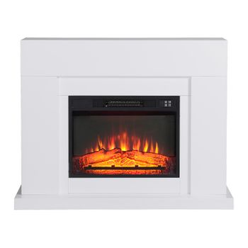 TUPI S.A. - CHIMENEA ELECTRICA DECORATIVA DE PARED CECOTEC READY WARM 2200  CURVED FLAMES