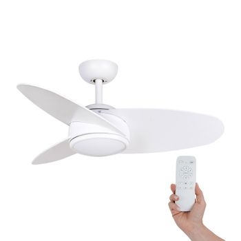 Lampara Ventilador De Techo Espartano Con Aspas Retractiles Transparentes  Plegables Motor Dc Silencioso Pequeño Diametro: 40-91 Cm Pequeño Diametro:  40-91 Cm con Ofertas en Carrefour