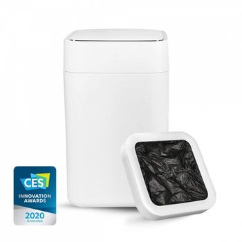 Biwond Cubo de Basura Inteligente WASTE X1 (Sensor Infrarojos Automático,  Eléctrico, 14L, Antibacterias, Apertura y Cierre sin Contacto, Rango de  30cm) - Blanco : : Hogar y cocina