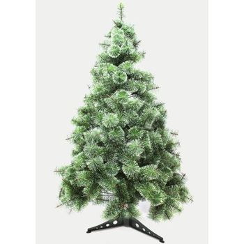 Árbol De Navidad Pino 90-280cm Artificial Hojas Aguja Decoración Navideña Soporte Metálico 90cm