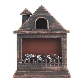 Chimenea Decorativa Led Efecto Llama De Fuego Chimenea De Batería  31x15.2x46.8cm con Ofertas en Carrefour