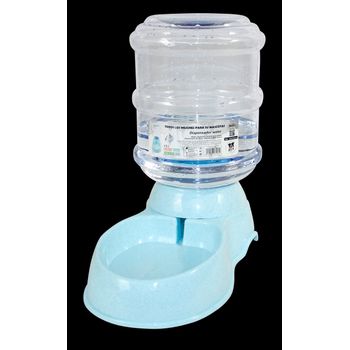 Dispensador De Agua Para Mascotas, Cuenco Automático Para Gatos, Perros, Gran Fuente De Bebida 3.5l Azul