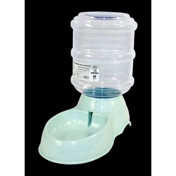 Dispensador De Agua Para Mascotas, Cuenco Automático Para Gatos, Perros, Gran Fuente De Bebida 3.5l Verde