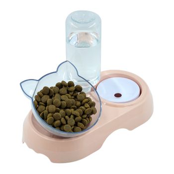 Dispensador De Agua Para Mascotas, Cuenco Automático Para Gatos, Perros,  Gran Fuente De Bebida 3.5l Gris con Ofertas en Carrefour